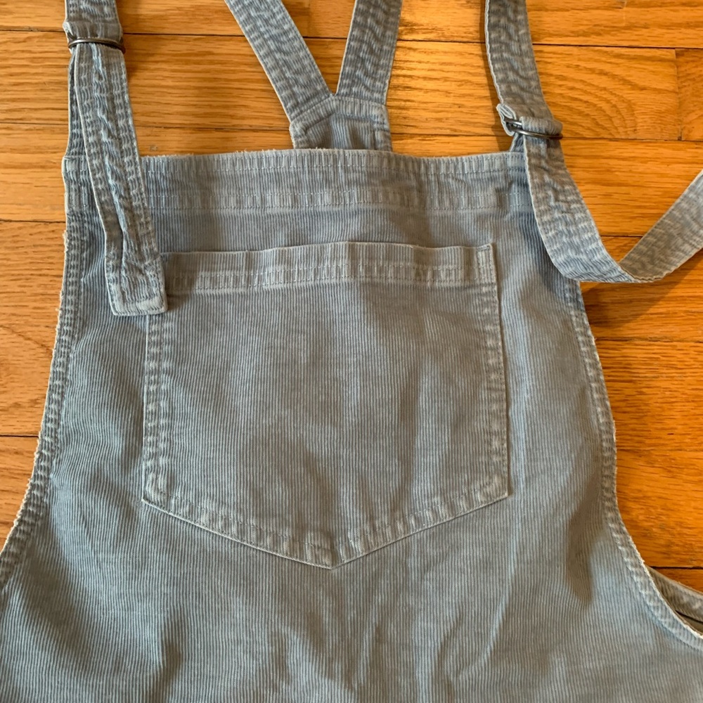 Pale Blue Corduroy overalls